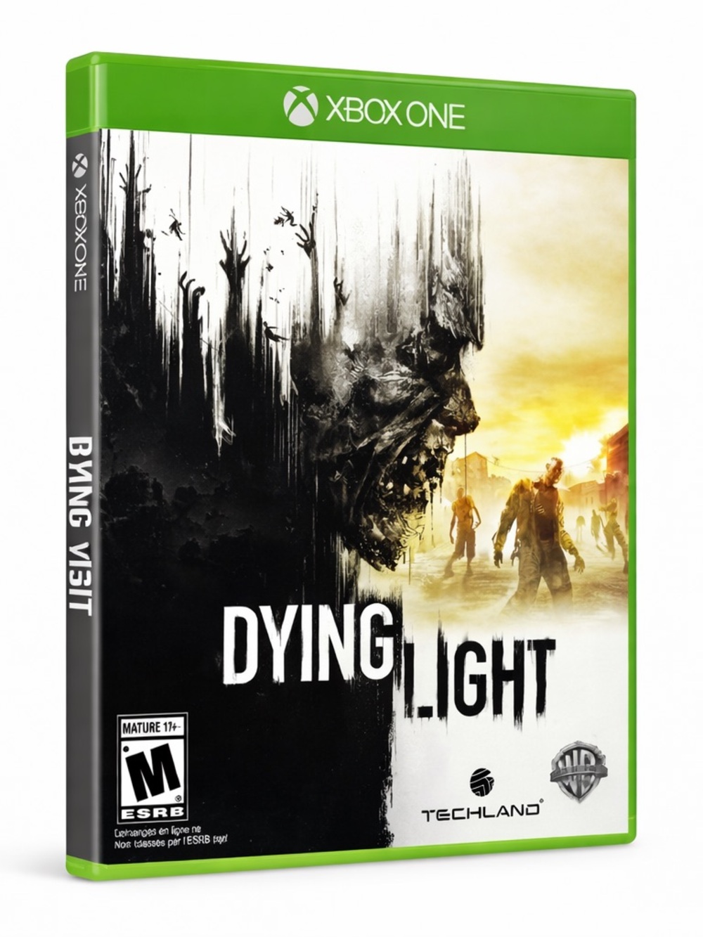 Dying Light Xbox One Game Complete w/ Case Disc & DLC Insert